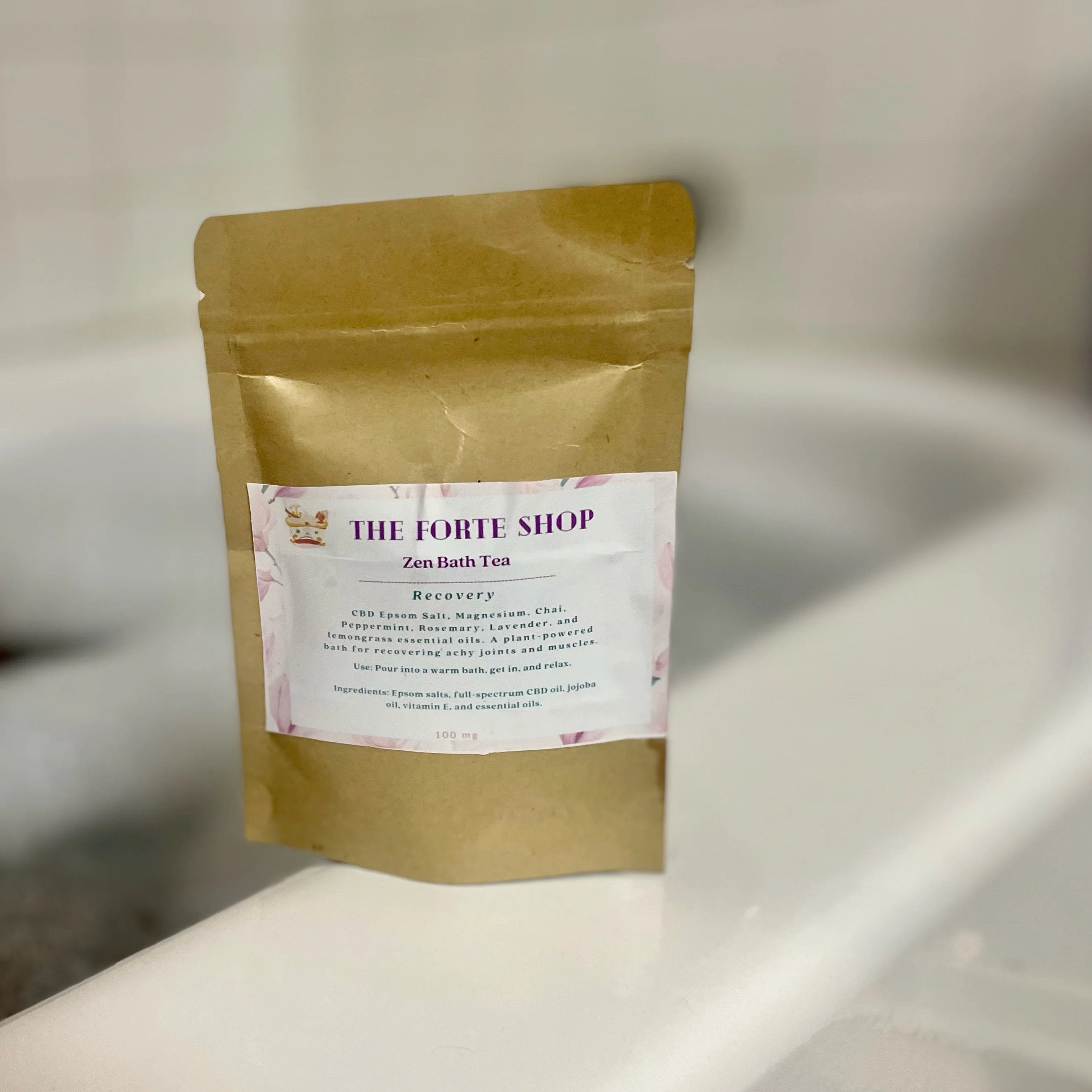CBD BATH SALT SOAKS THE FORTE SHOP